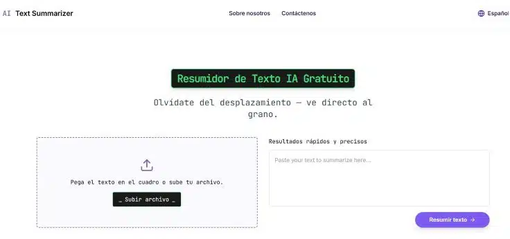 AI-текстовый-резюматор