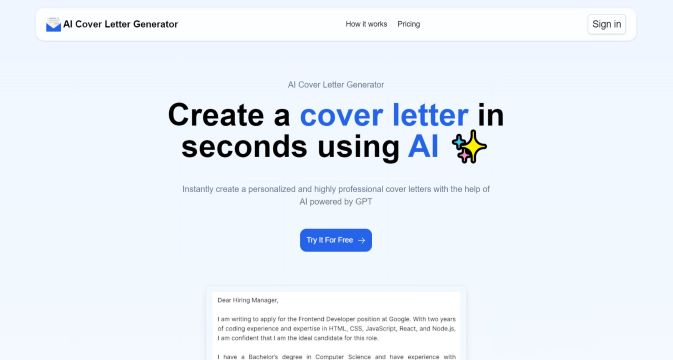 ai-cover-letter-generator