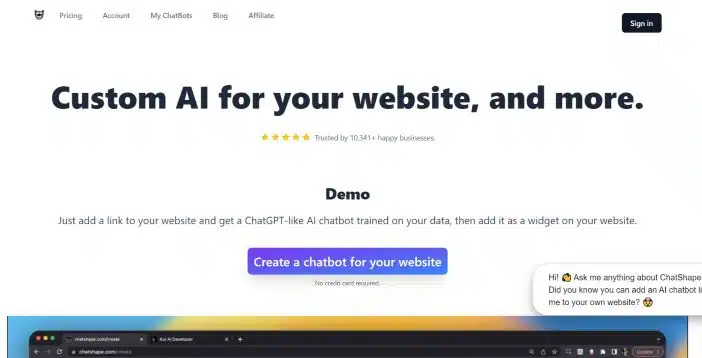 formato de bate-papo