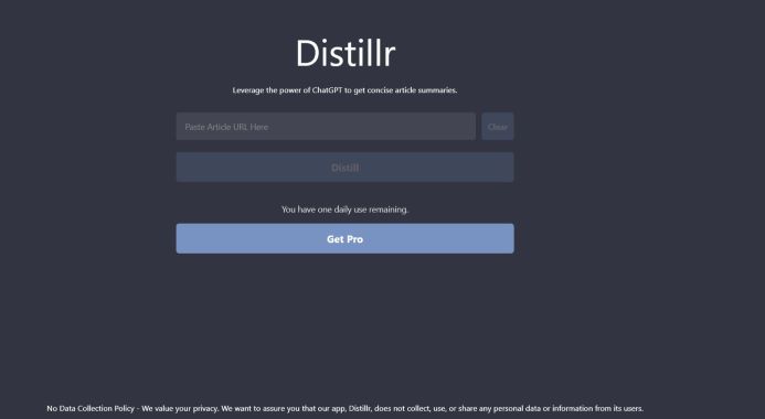 distillr