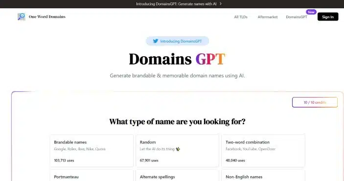 domains-gpt