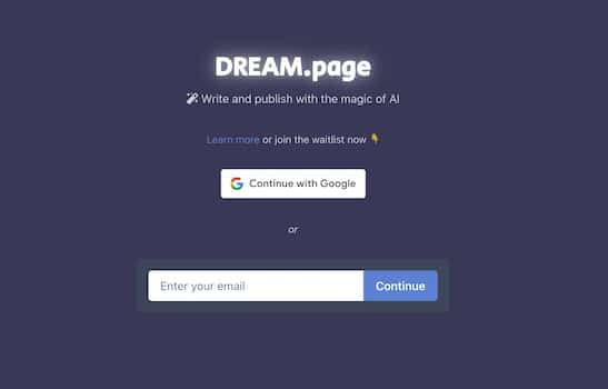 dream-page
