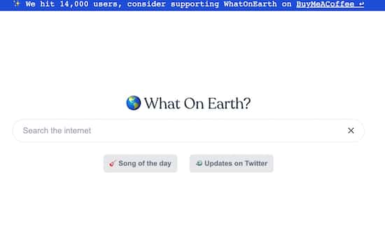 whatonearth