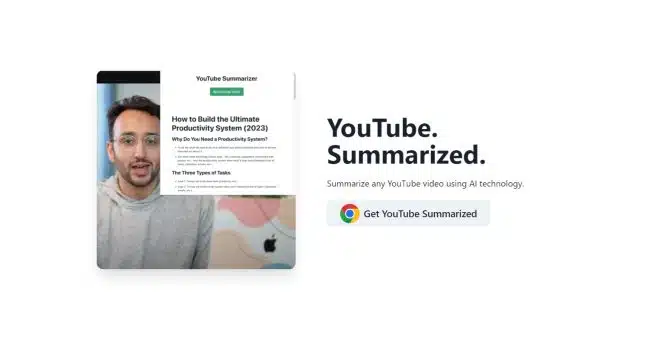 youtube-summarized